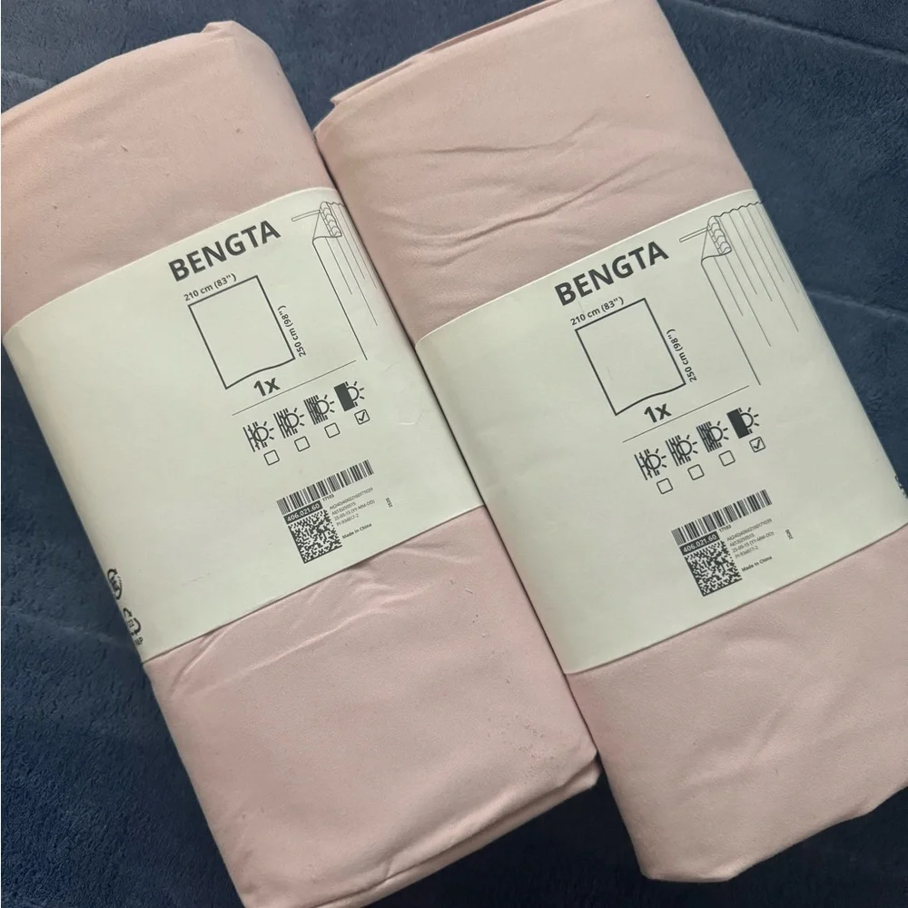 IKEA Bengta Blackout Curtains 🩷 (2) NEW